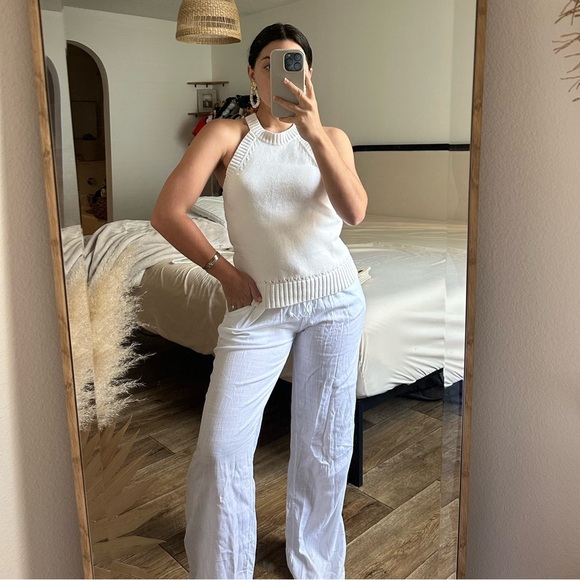 Banana Republic Cotton Knit Sleeveless Top - Picture 4 of 5